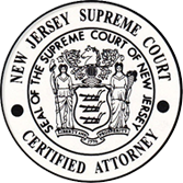 New Jersey Supreme Court Certified Attorney, Seal of the Supreme Court of New Jersey